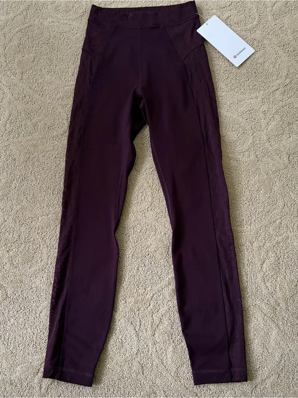 lululemon athletica Plum/Burgundy Leggings